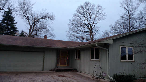 Front Before Showcase Renovations